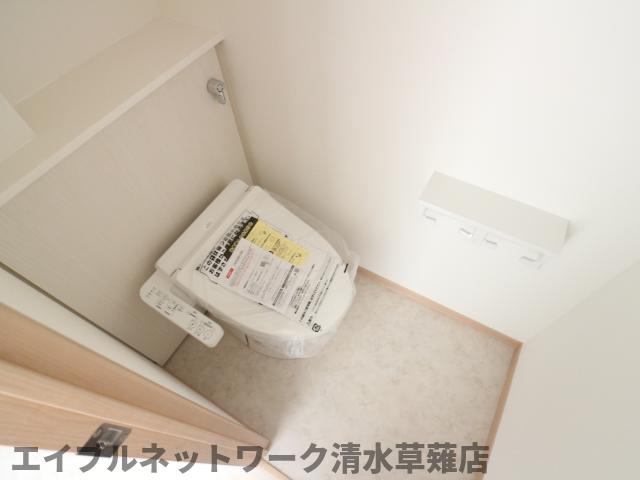 トイレ　ゆったりとした空間のトイレです