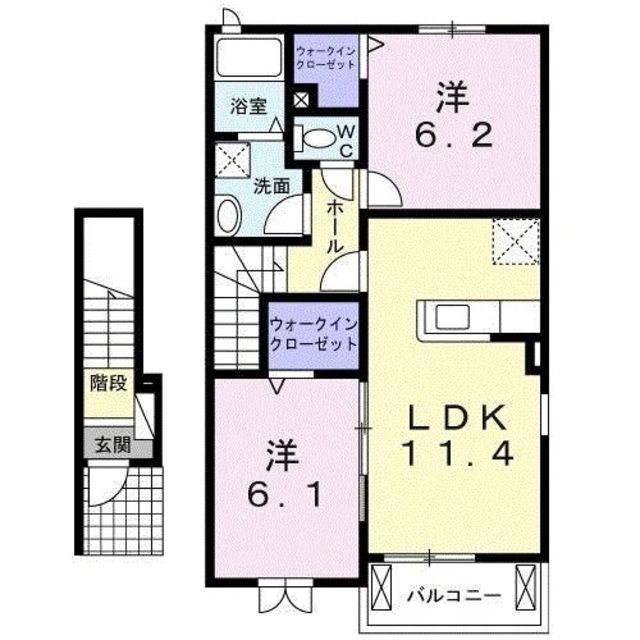 ステラルーチェIIの間取り