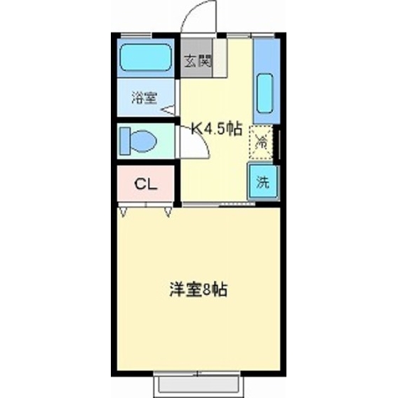 シティハイム　セラーノの間取り