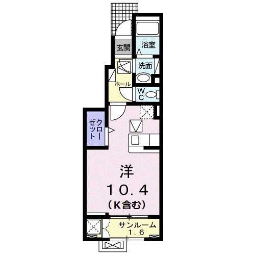 村上ハイツの間取り