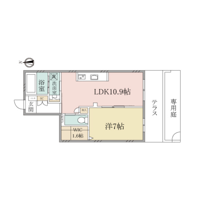 （シニア限定）ヘーベルヴィレッジ大宮の間取り