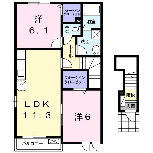 アクティブIIの間取り