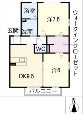 エスポワールの間取り