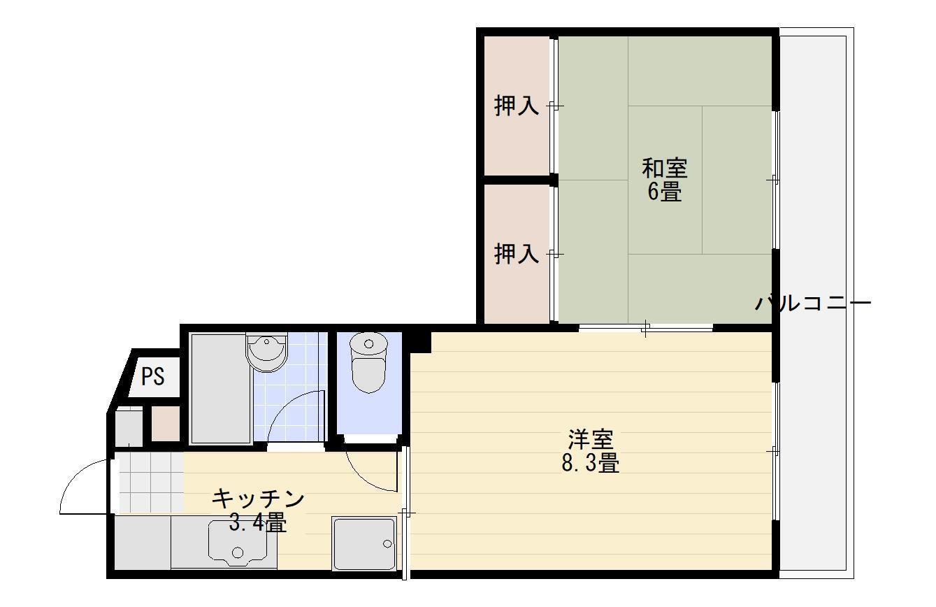 フォルテ今治の間取り