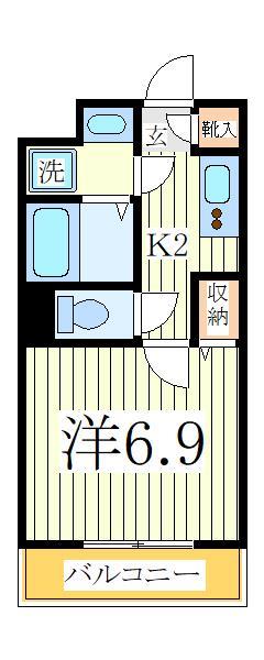 【我孫子市泉のアパートの間取り】