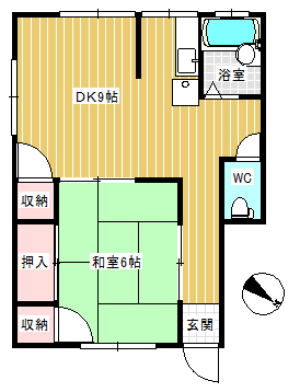 アイビス米山の間取り