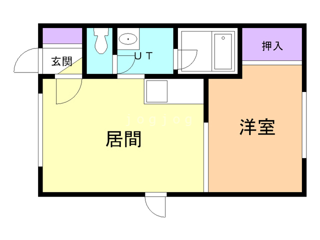 シティランド南町の間取り