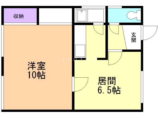 【エルム旭町の間取り】