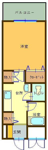 エル・ミオーレ東門の間取り