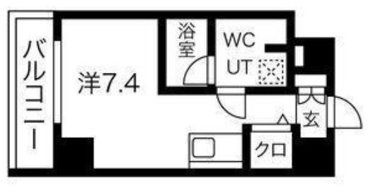 クラリッサ横浜ノワールの間取り