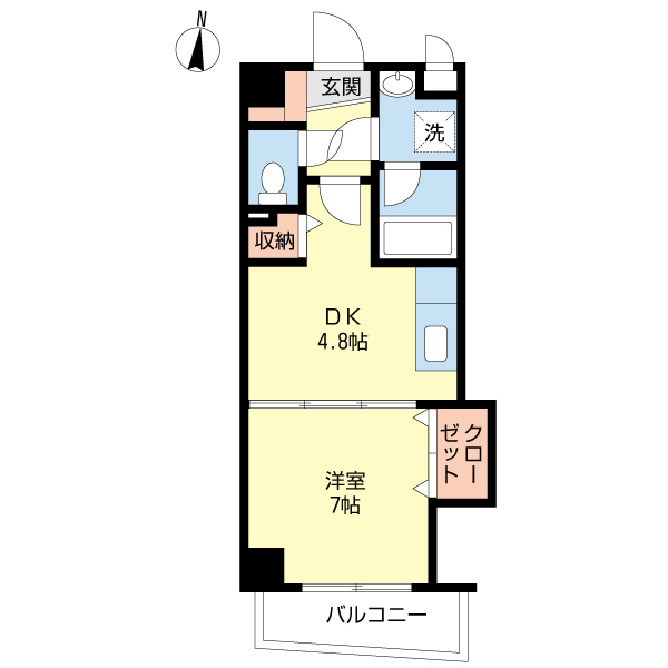 エルミタージュの間取り