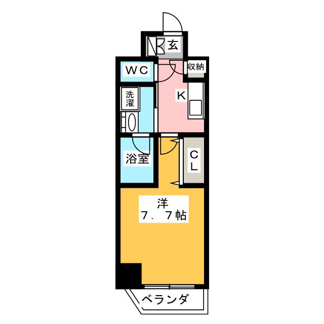 リヴシティ両国四番館の間取り