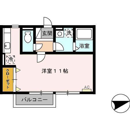 ブランドミールの間取り