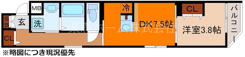 フォーリアライズ京都東寺の間取り