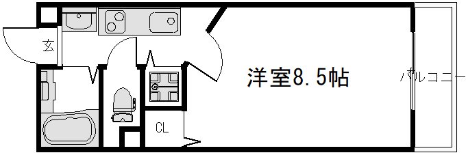 白川楽舎の間取り