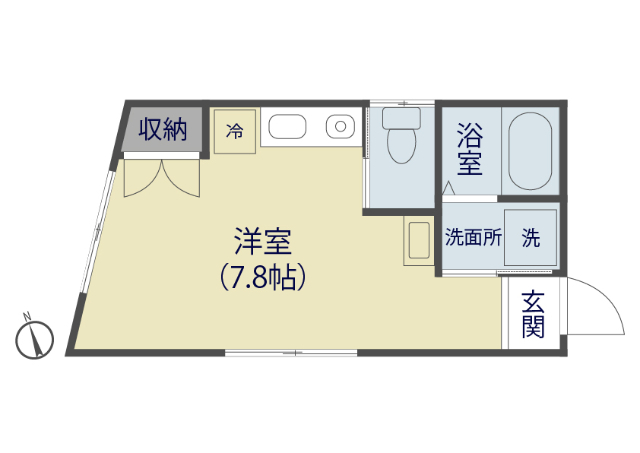 アマックス草加の間取り