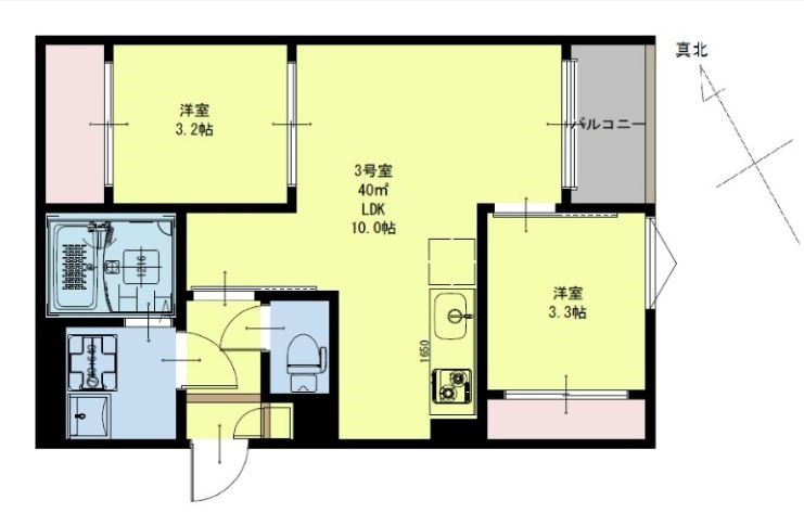 Regalest Sofia IIの間取り