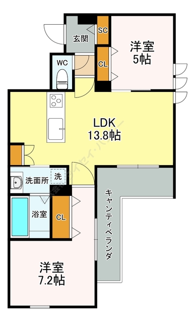 cortesiaの間取り