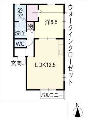 カーサ本宮の間取り