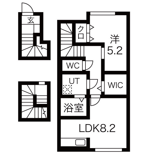 ヴァンクール天童の間取り