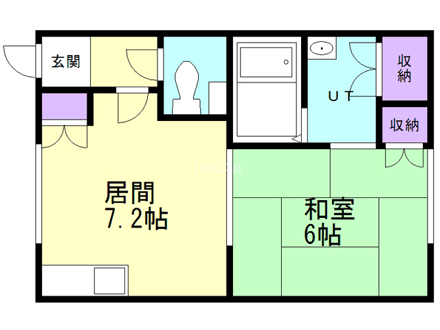 コーポ佐藤の間取り