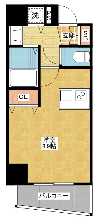 プレサンス覚王山D-StyleIIの間取り