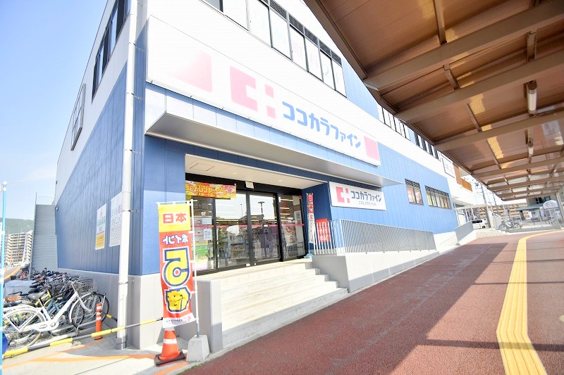 【海田新町新築マンション19-10のドラックストア】