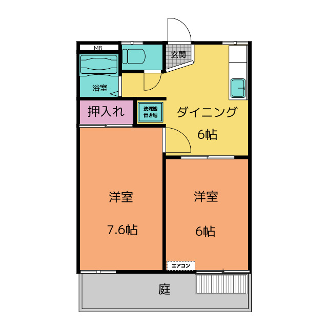 ファミールミナトの間取り