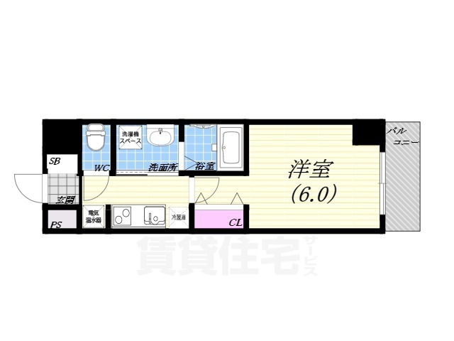 シティライフ夙川の間取り