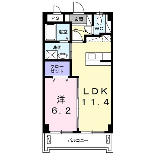 ラ　ミア　カーサの間取り