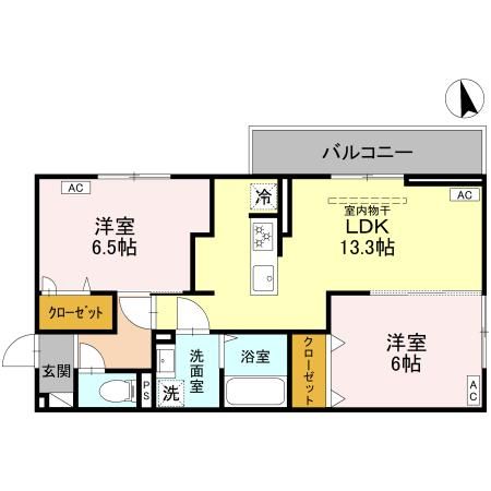 Erbe（エルベ）の間取り