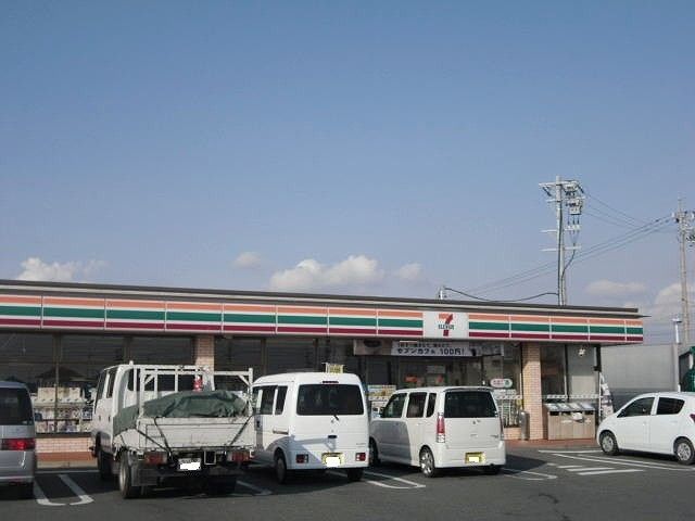 コンビニ　セブンイレブン 袋井湊店（コンビニ）まで450m