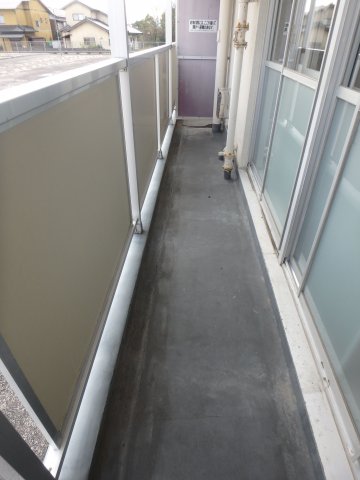 バルコニー　103号室の写真です。