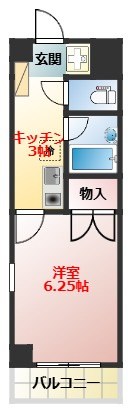 グランコンフォール三田の間取り