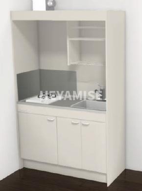 キッチン　パース