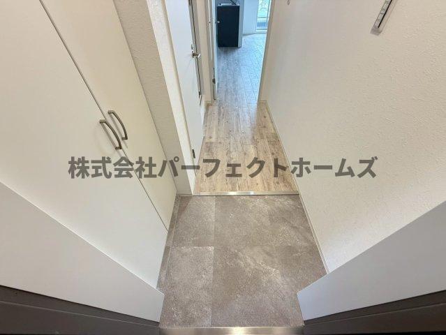 玄関　落ち着いた玄関です