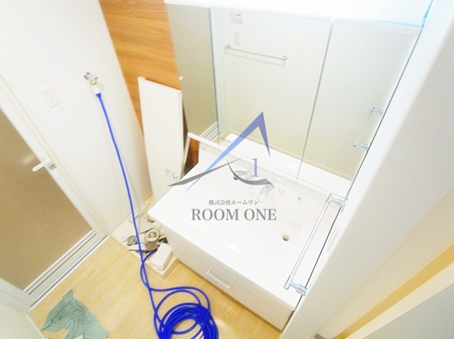 洗面設備　洗面台です。