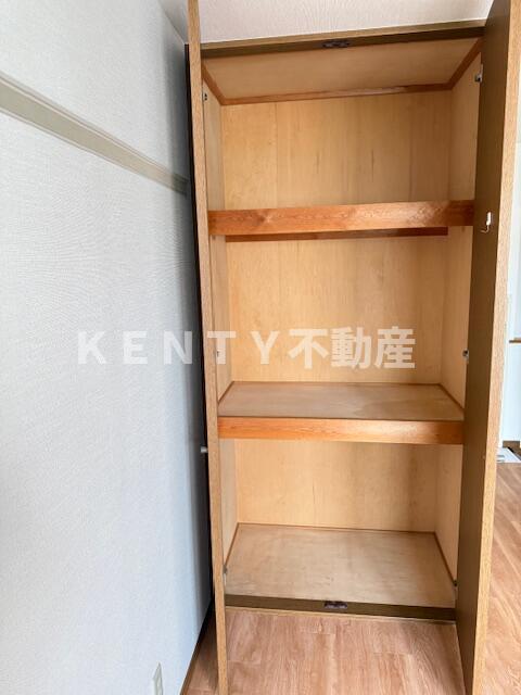 収納　ちょっとした収納スペースも充実しています