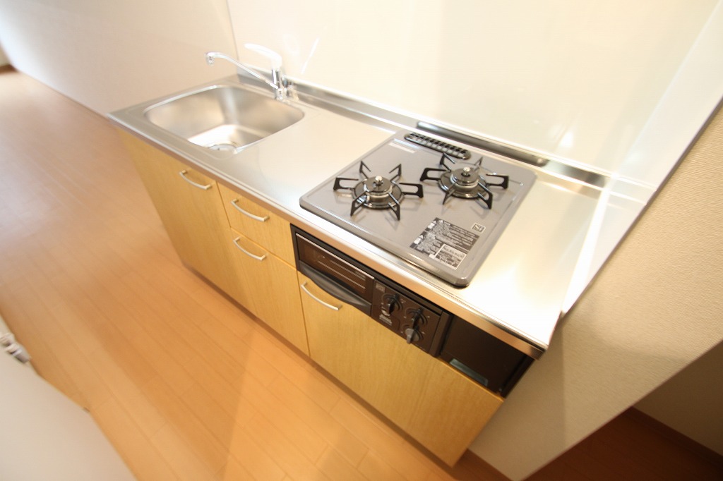 キッチン　料理もはかどりますね！