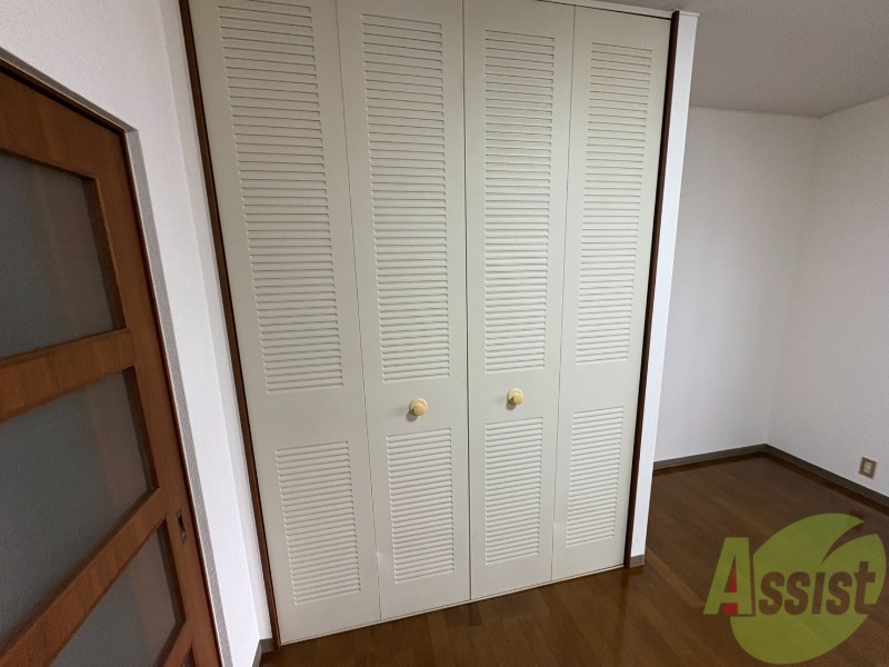 収納　ここに収納があります。収納があると部屋が広く使えます。