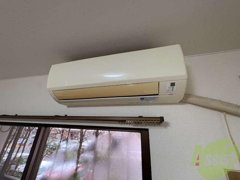 その他設備　エアコン付きです！夏でも冬でも安心ですね。