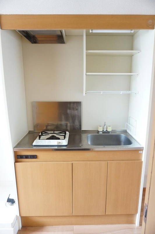 キッチン　１口ガスコンロ付キッチン　同タイプ別のお部屋の写真となります