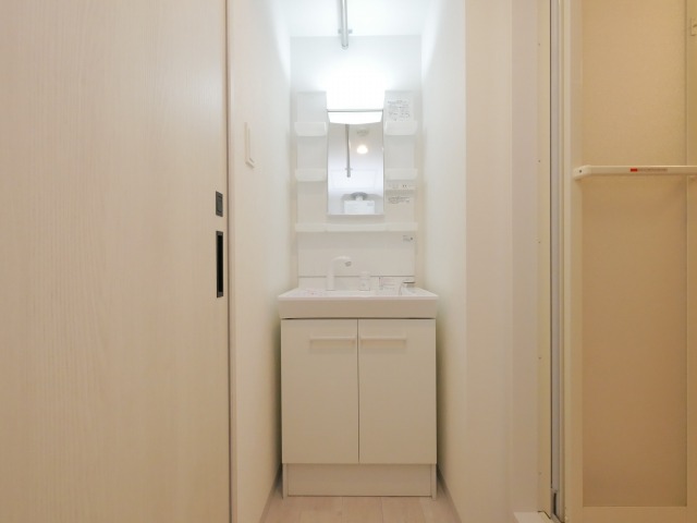 洗面設備　シャワードレッサー付きです！