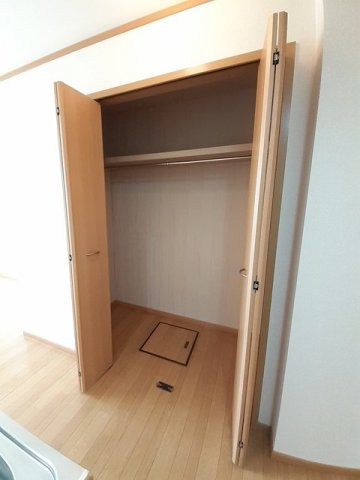 収納　ちょっとした収納スペースも充実しています