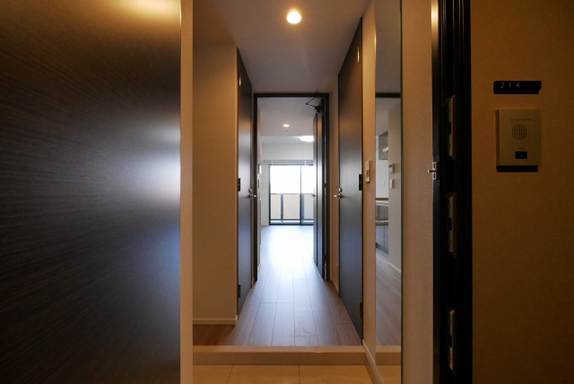 玄関　明るい玄関です