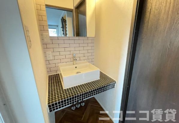 洗面設備　独立洗面台