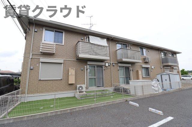 建物外観　落ち着いた色合いの外観♪