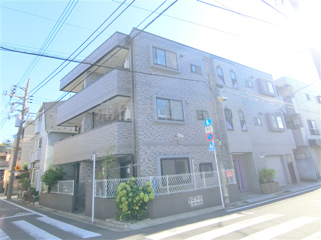 建物外観　2003年3月築　鉄骨ALC造地上3階建て 東京都大田区本羽
