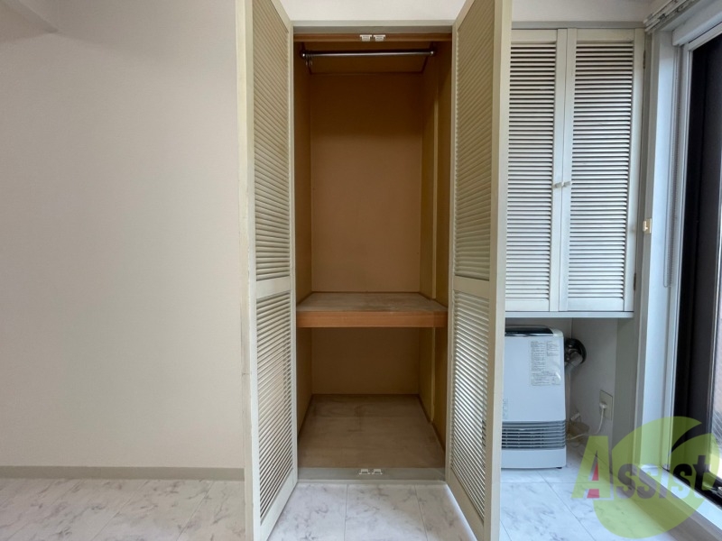 収納　お部屋の収納です。部屋がすっきり片付きます。