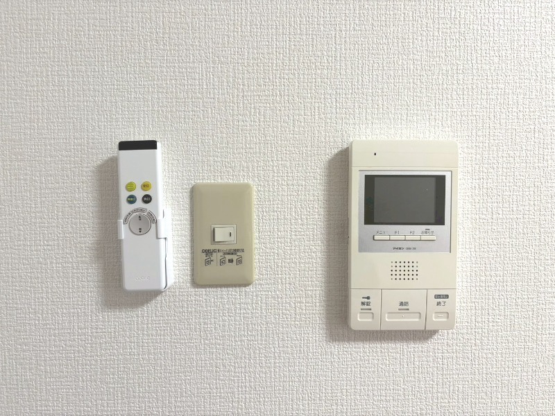 セキュリティ　※別部屋の参考写真となります。